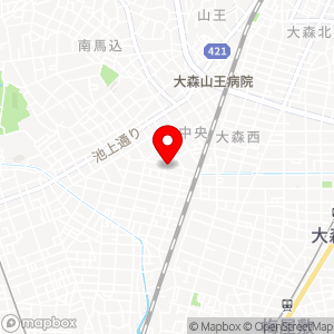 まいばすけっと 大森中央店の地図