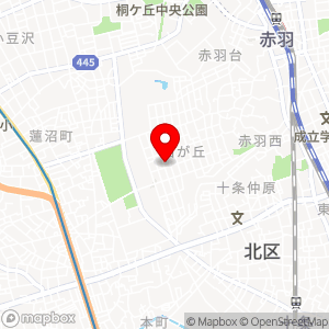 三井のリパーク 西が丘1丁目第6の地図