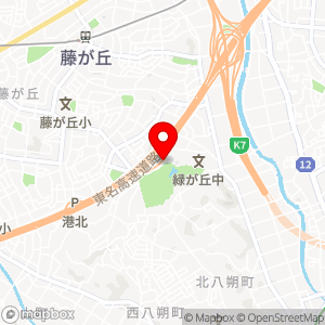ファミリーマート 港北PA下り店の地図