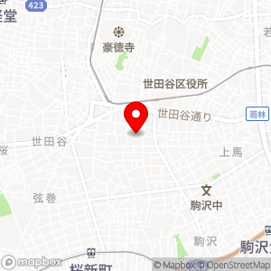 コインパーク 世田谷1丁目の地図