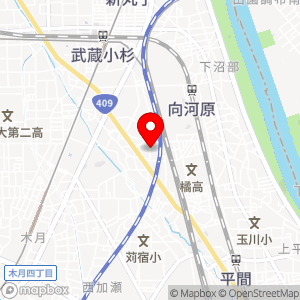 名鉄協商パーキング 武蔵小杉の地図