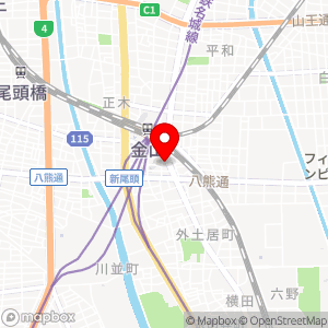 名鉄協商パーキング 金山駅南第2の地図