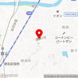 ショウワパーク 師岡町の地図