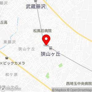 西武スマイルパーク 狭山ヶ丘駅西口の地図
