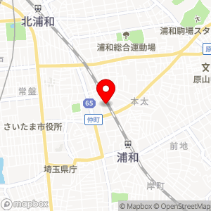 ファミリーマート 浦和常盤店の地図