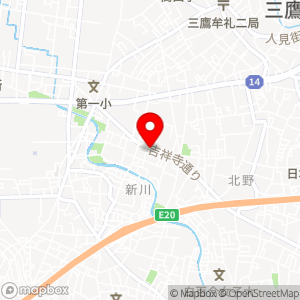ローソン 三鷹新川二丁目店の地図