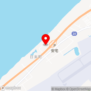 安宅ＰＡ(上)の地図