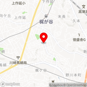 アメニティーパーク メルベーユ梶ヶ谷パーキングの地図
