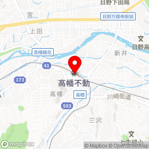コミュニティ・ストア K-SHOP高幡不動店の地図