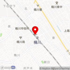 ファミリーマート 桶川駅東口店の地図