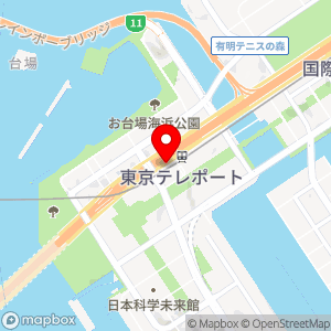 タイムズ ローソンお台場店の地図