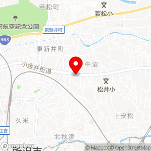 セブン-イレブン 所沢上安松店の地図