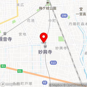 ファミリーマート 一宮妙興寺店の地図