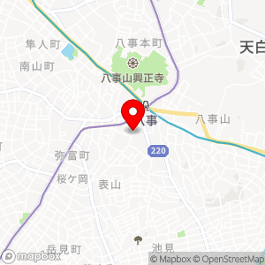 名鉄協商パーキング 八事天道の地図