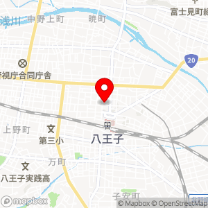 ファミリーマート JR八王子駅北口店の地図