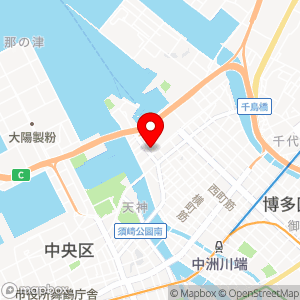 ローソン 博多築港本町店の地図