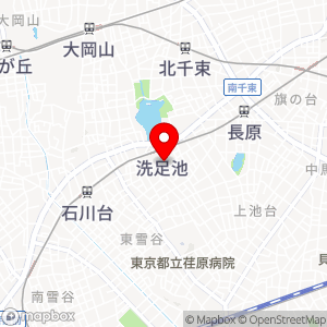 ショウワパーク 洗足池の地図