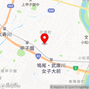 三井のリパーク 西宮上鳴尾町の地図