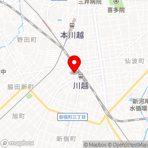 ローソン 川越西ロータリー前店の地図