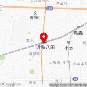 名鉄協商パーキング 八田第5の地図