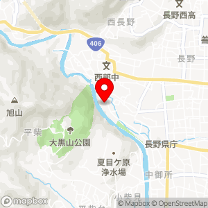 裾花峡天然温泉宿 うるおい館の地図