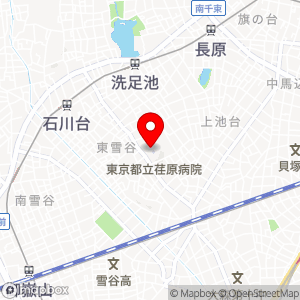 ナチュラルローソン 荏原病院店の地図