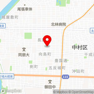 ファミリーマート 中村向島店の地図