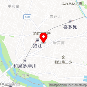 東都パーク 東和泉3の地図