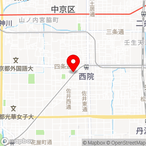 くるっとパーク 西院南の地図