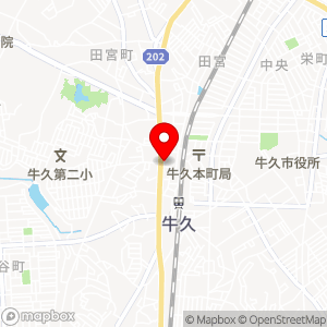 セブン-イレブン 牛久駅西店の地図