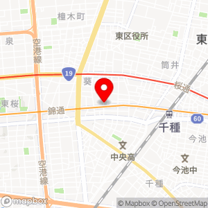 名鉄協商パーキング 錦通葵の地図