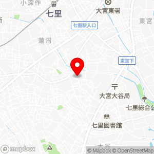 ビレッジハウス大谷駐車場の地図