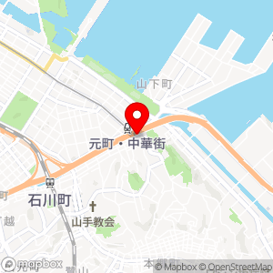 ニューヤマザキデイリーストア 元町中華街駅店の地図