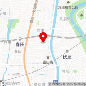 ファミリーマート 中川西伏屋店の地図