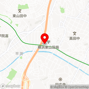 ローソン 都筑東山田町店の地図