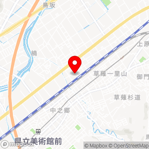 あおい温泉 草薙の湯の地図