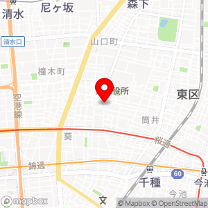名鉄協商パーキング 代官町第3の地図