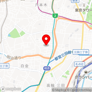 SANパーク 南麻布 1の地図