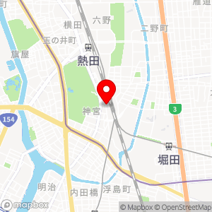 名鉄協商パーキング 神宮西口の地図
