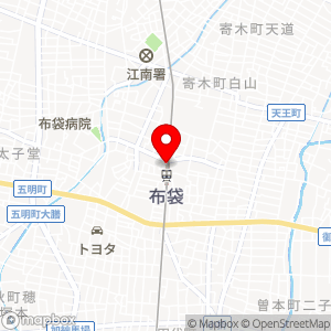 ファミリーマート 名鉄布袋駅/S店の地図
