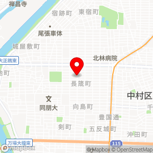 三井のリパーク 名古屋長筬町2丁目の地図