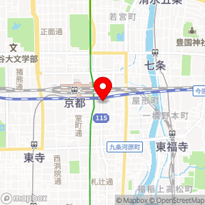 セブン-イレブン DR京都テラス八条東ロイネット店の地図