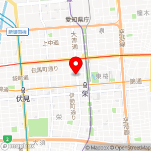 セブン-イレブン 名古屋錦3丁目店の地図