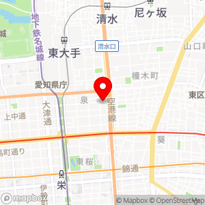 名鉄協商パーキング 泉1丁目第8の地図