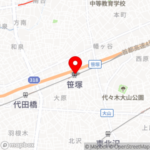カルディ 笹塚店【3/22（月）～ 一時休業】の地図