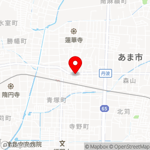 ファミリーマート あま丹波店の地図