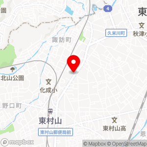 ローソン 東村山久米川町四丁目店の地図