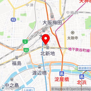 ファミリーマート コクミンドラッグ大阪第1ビル店の地図