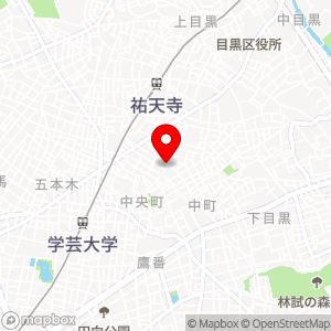ユアー・パーキング 目黒区中央町第1の地図