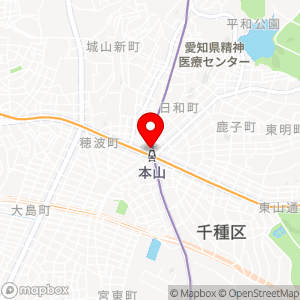 マックスバリュ 本山店の地図